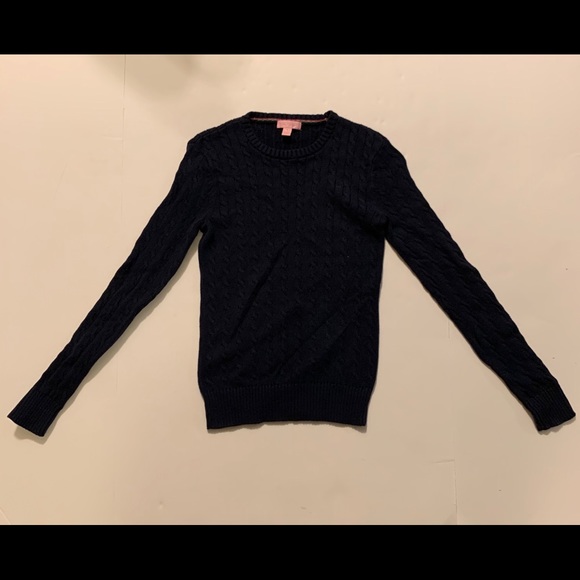 Lilly Pulitzer Sweaters - Lilly Pulitzer Cable Knit Cotton Sweater